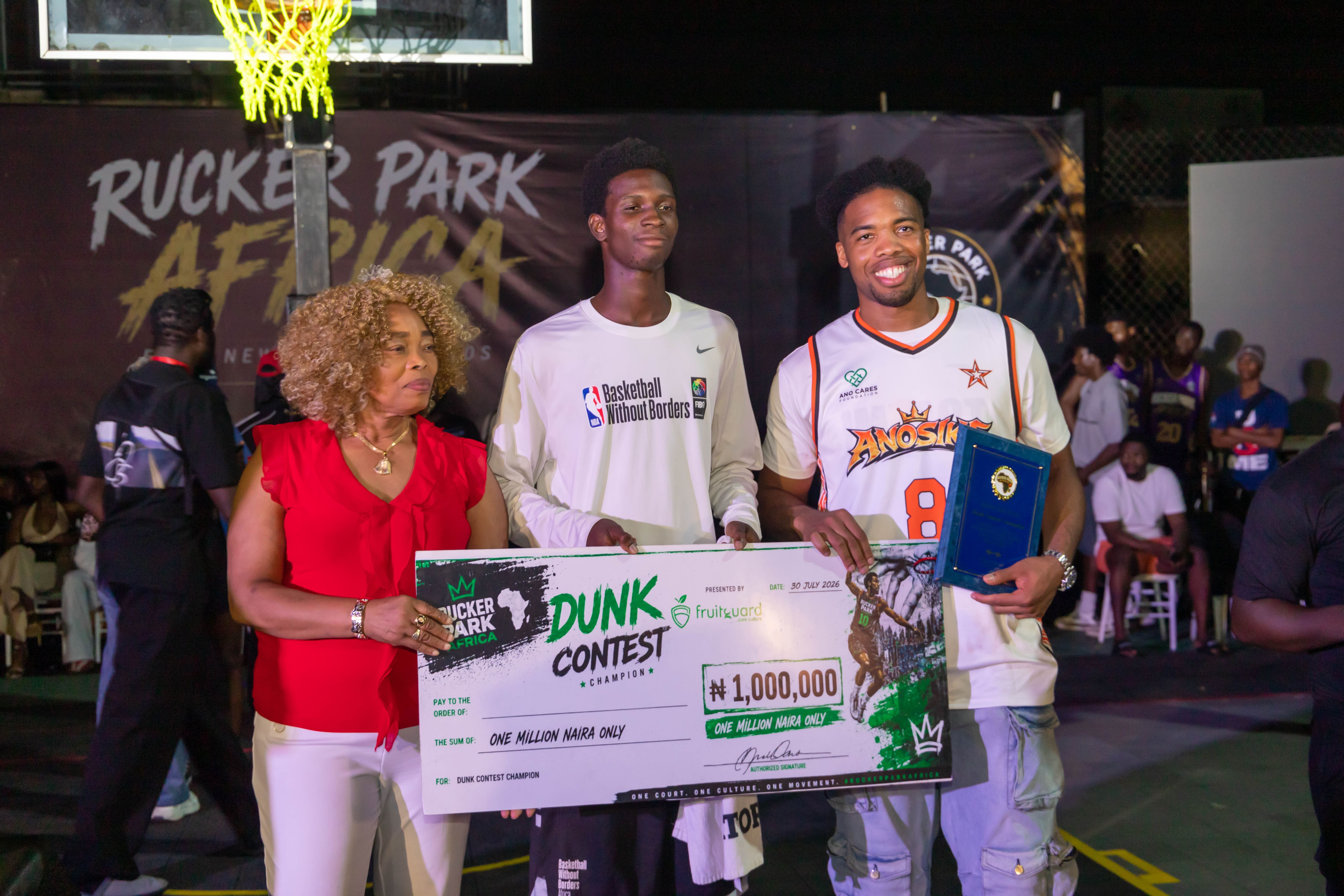 FruitGuard Dunk Contest at Rucker Park Africa Lagos