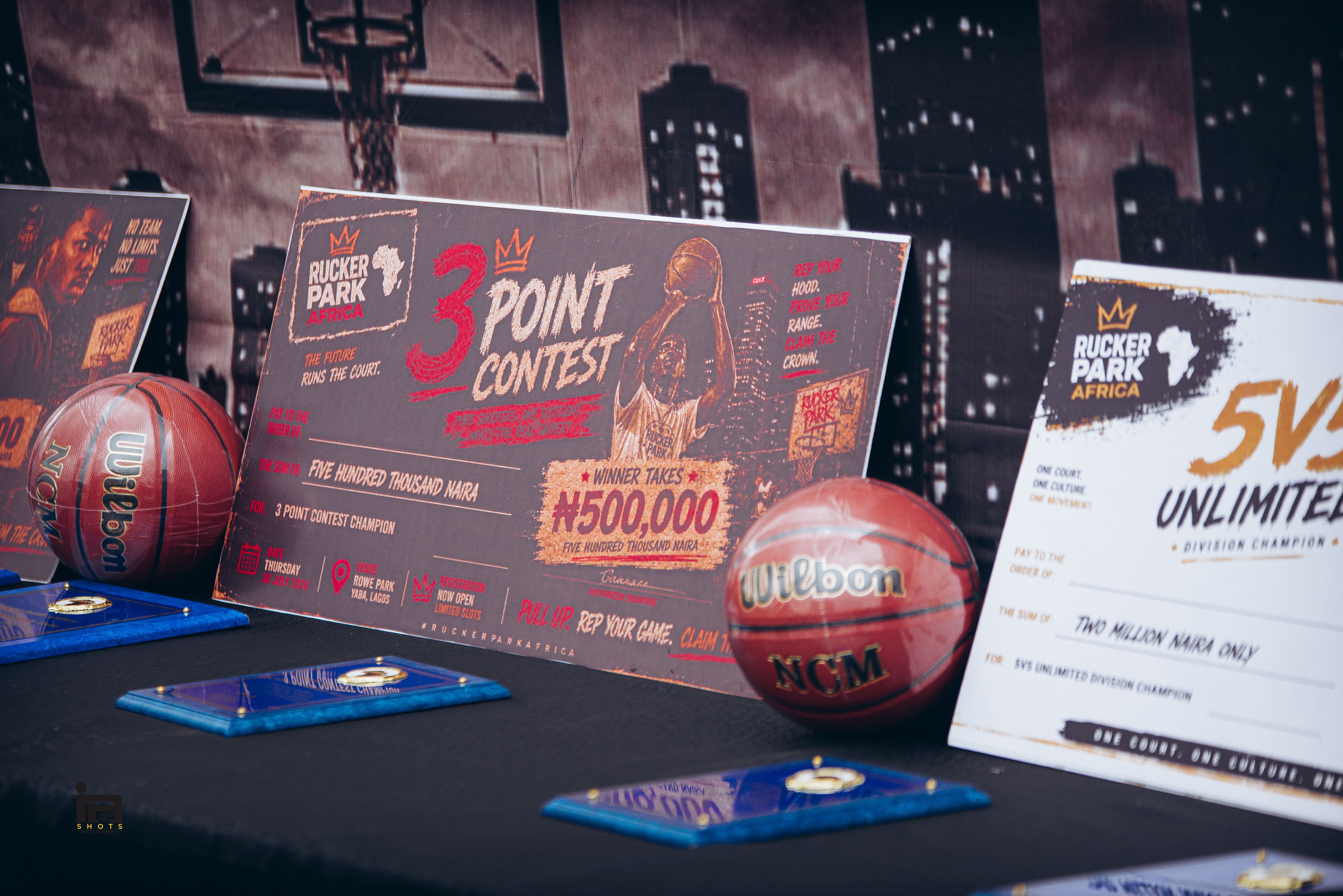 Prize presentation at Rucker Park Africa Lagos 2026